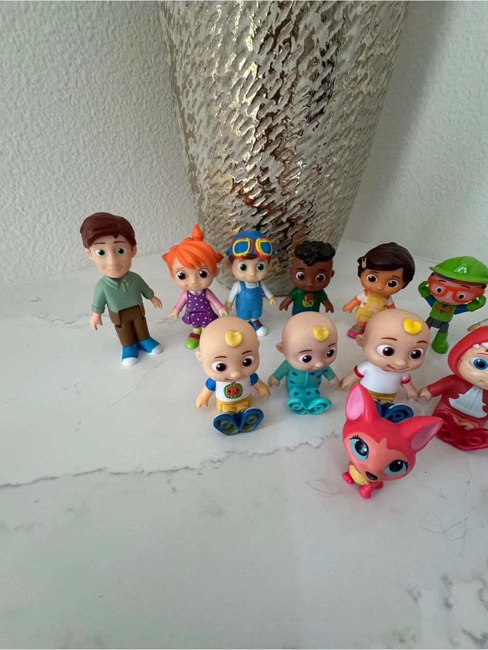 Children’s educational figurines. Cocomelon. Set of 15.